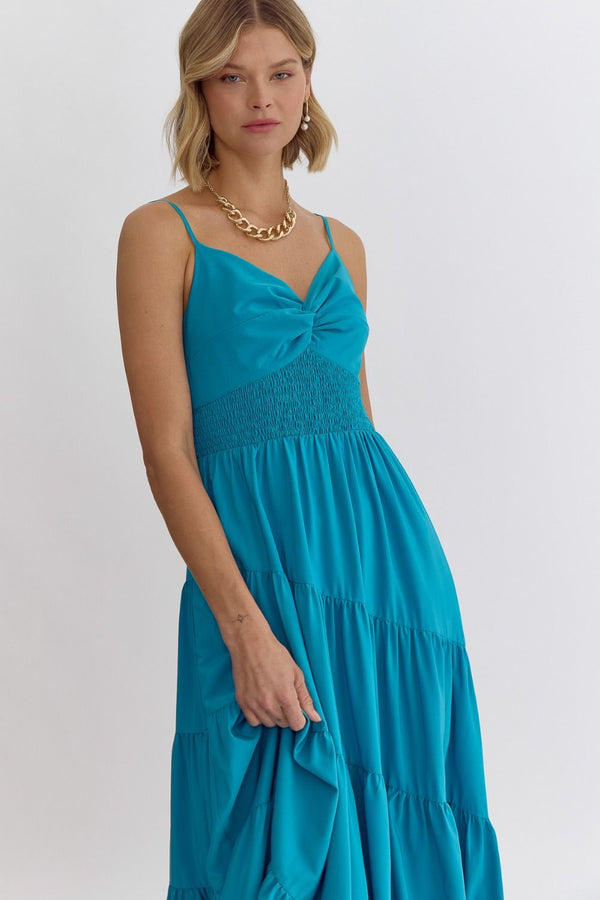 Aqua Waters Maxi Dress