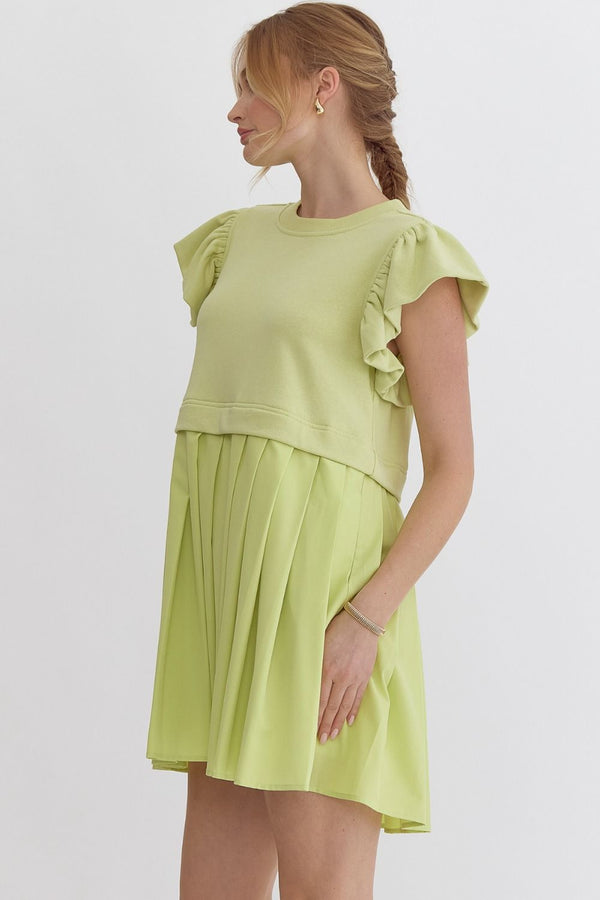 Lively in Lime Dress