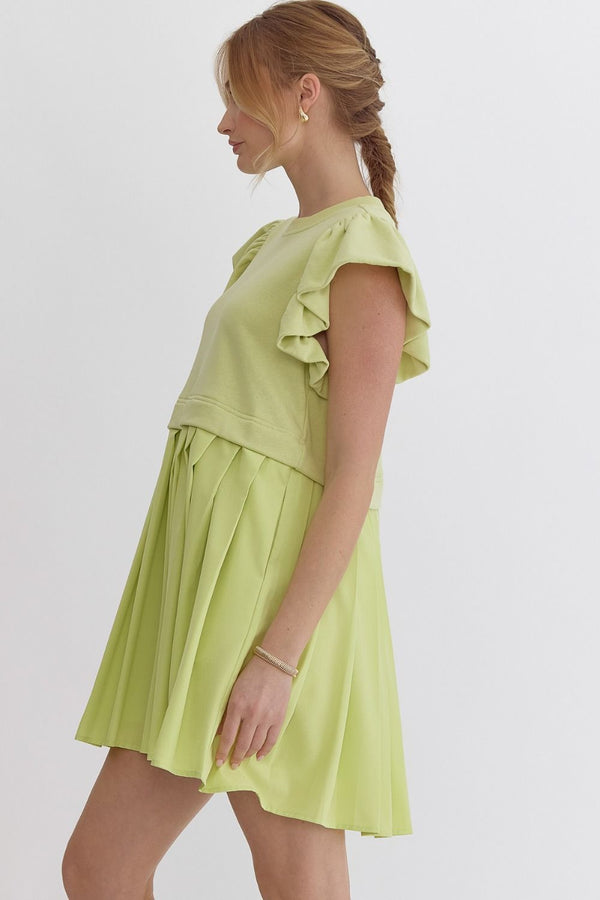 Lively in Lime Dress
