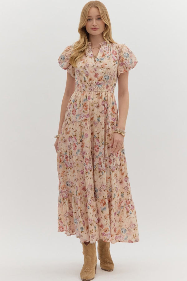 Autumn Floral Dreams Dress