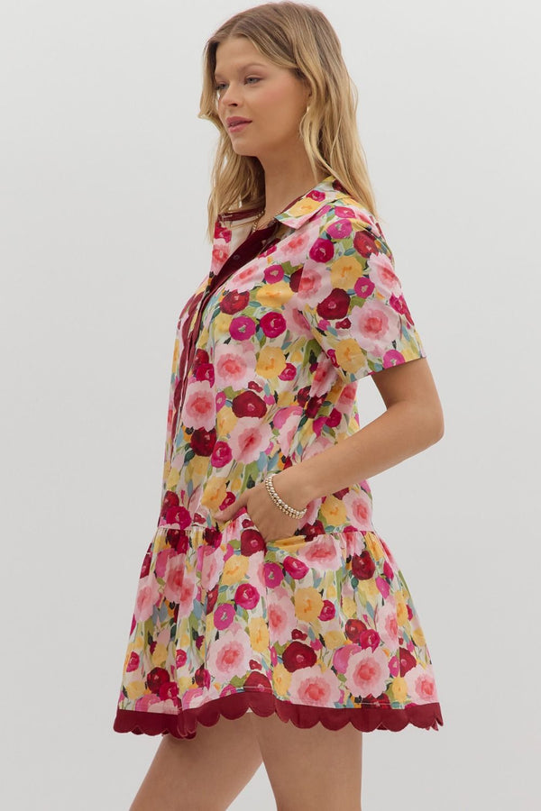 Everyday is Beautiful Floral Dress
