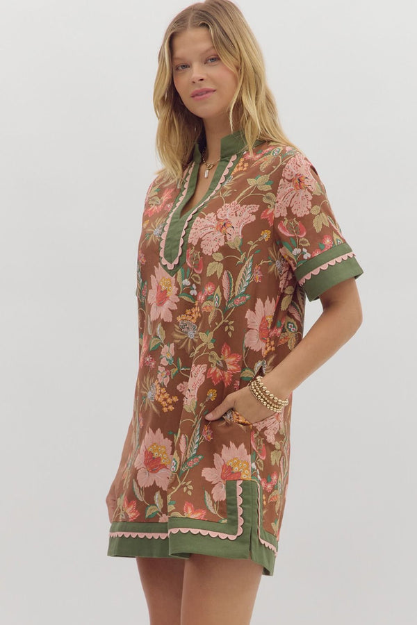 Rosewood Retreat Floral Dress