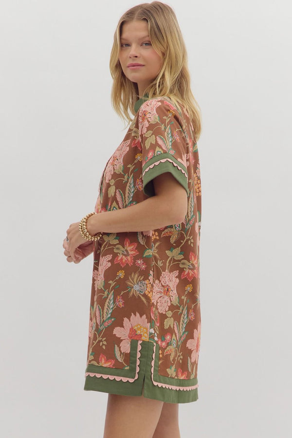 Rosewood Retreat Floral Dress