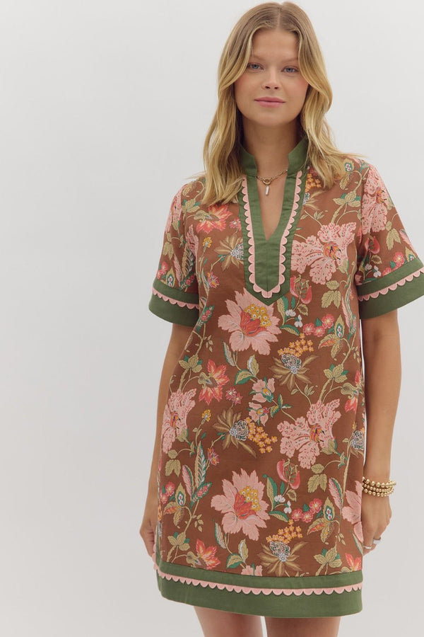 Rosewood Retreat Floral Dress