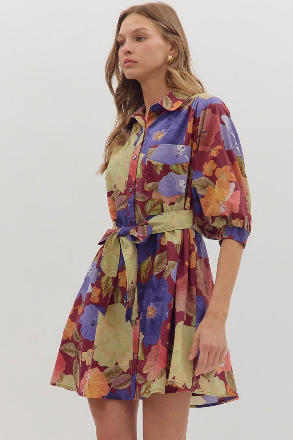 Good Things to Come Floral Dress