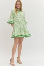 Charming Me Mini Dress Green