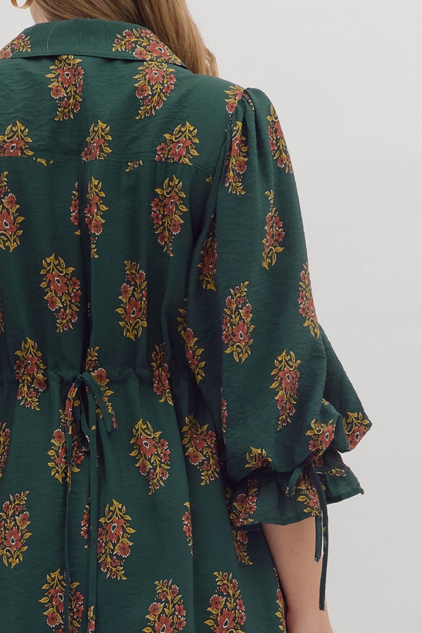 True Happiness Dress | Hunter Green | Plus Size