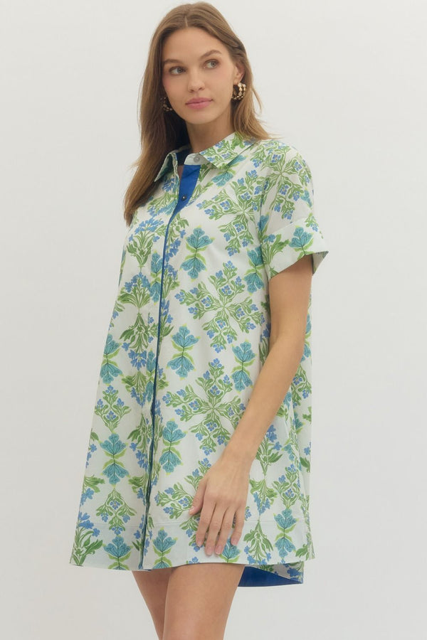 The Fresh Start Floral Dress | Regular and Plus