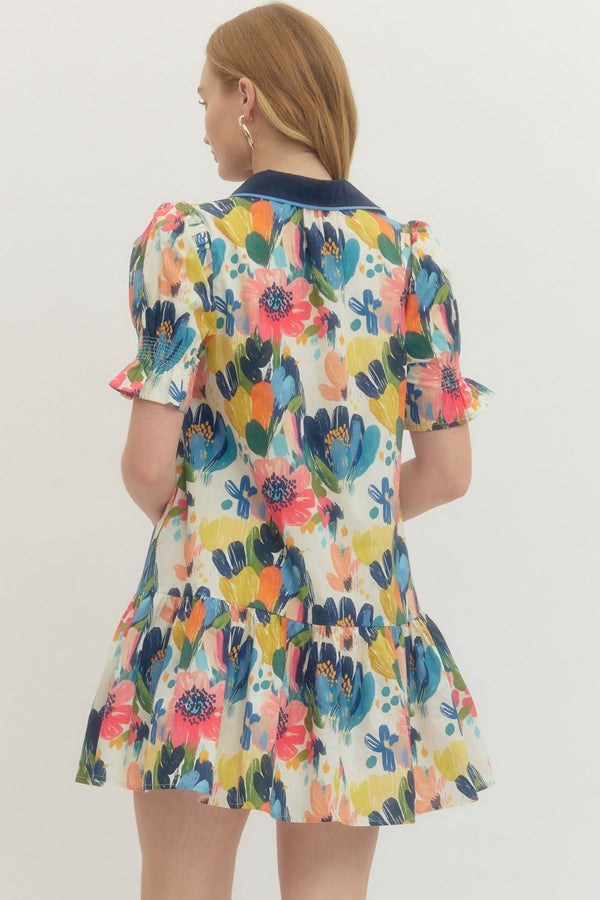 The Paint The Town Floral Dress | Regular and Plus