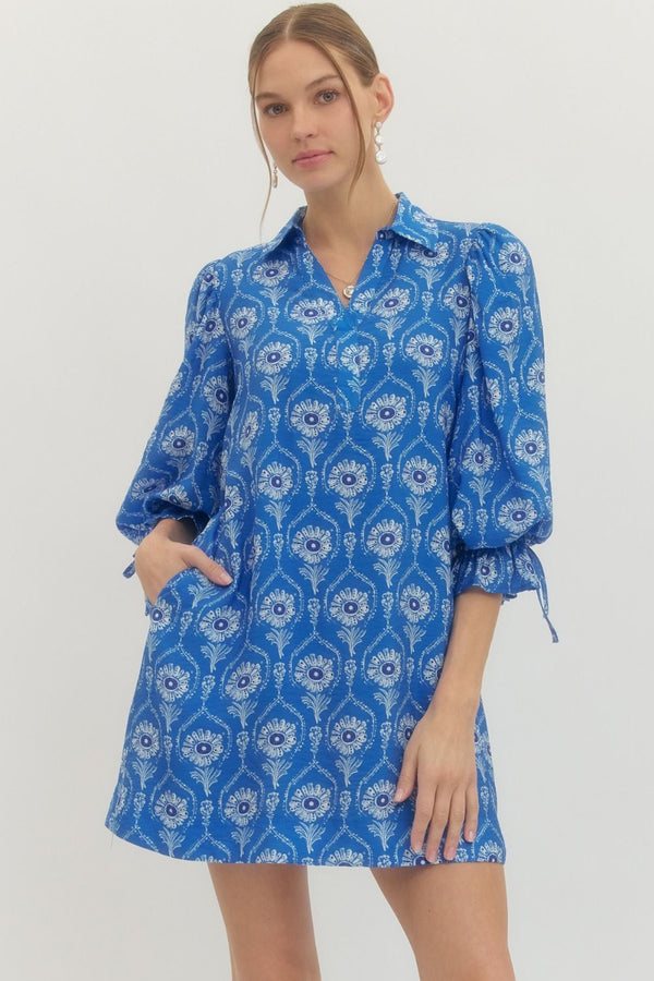 Delicate Daydream Dress | Royal Blue