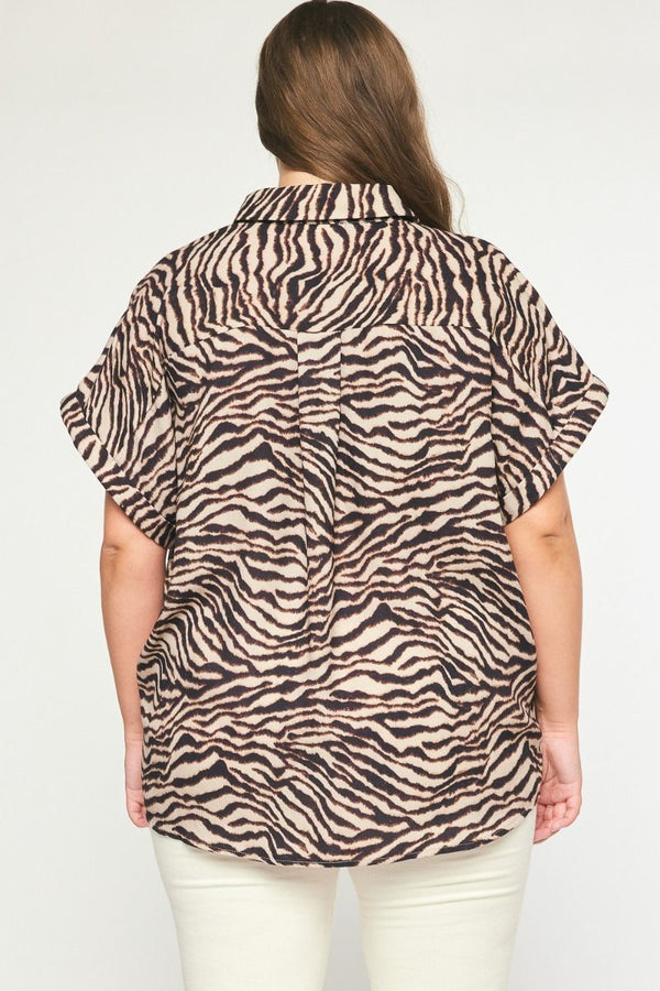 Roaming Around Button Down