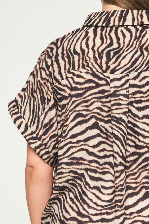 Roaming Around Button Down