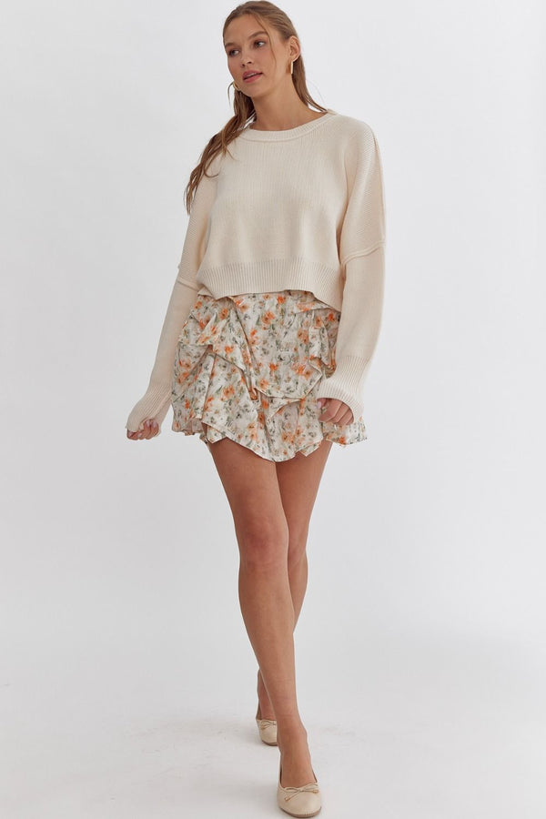 Sweet In It Sweater Cream