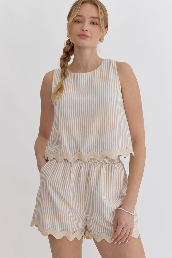 Caught in the Sand Stripe Set