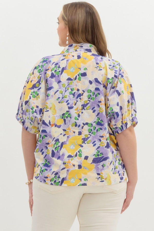 February Flowers Top