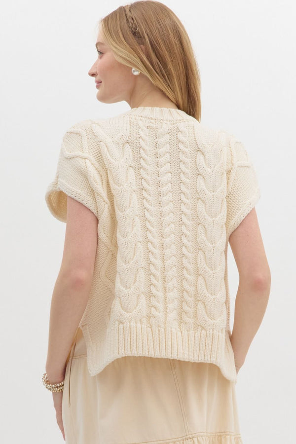 Be My Baby Blue Ribbon Sweater