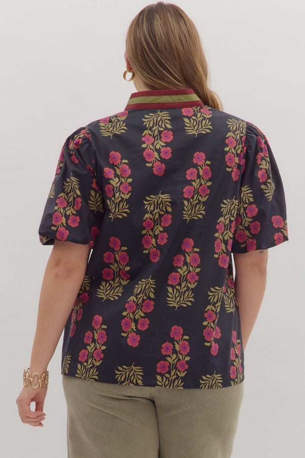 Meadow Bloom Blouse | Plus Size Available