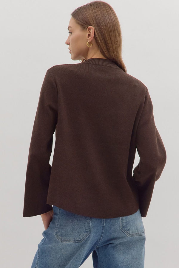 Heading Out Sweater | Espresso