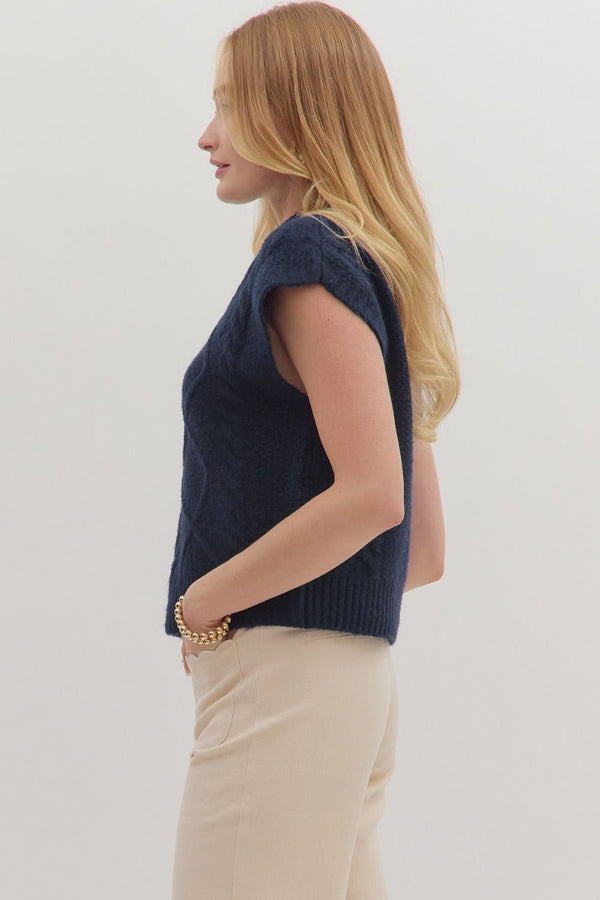 Navy Ways Sweater