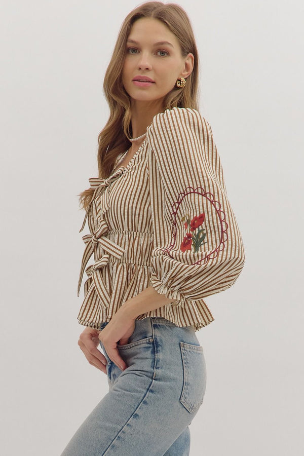 Tied With Love Blouse