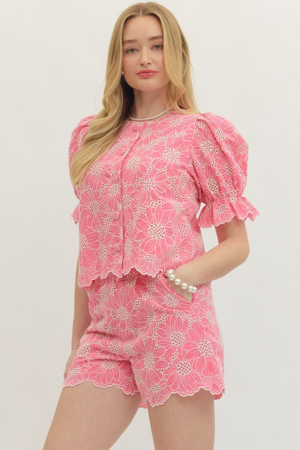 The Sweet Statement Lace Top