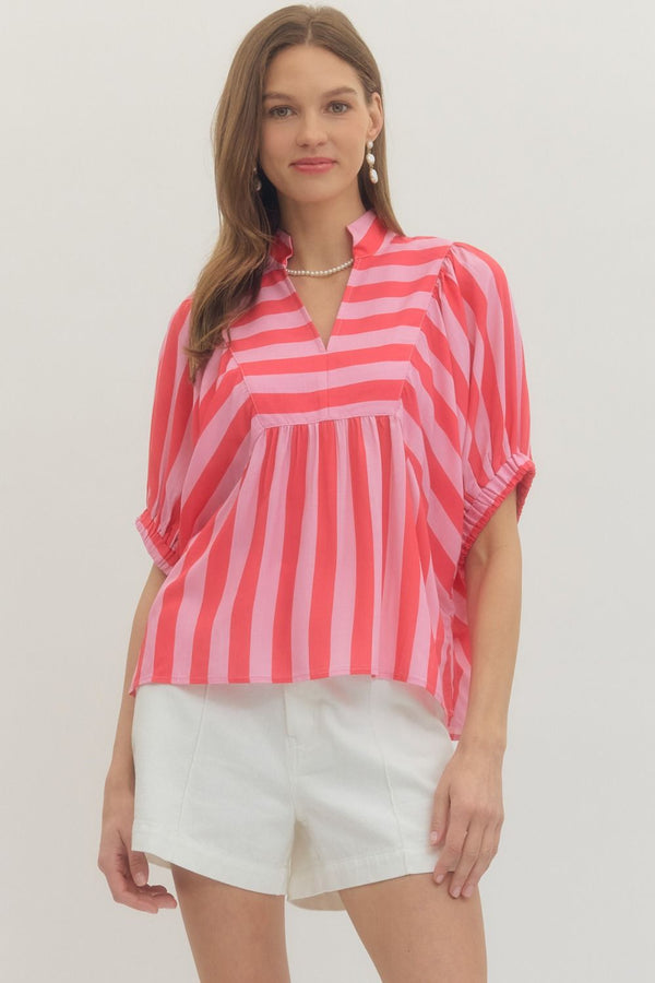 RESTOCK COMING | The Sunset Stripe Top