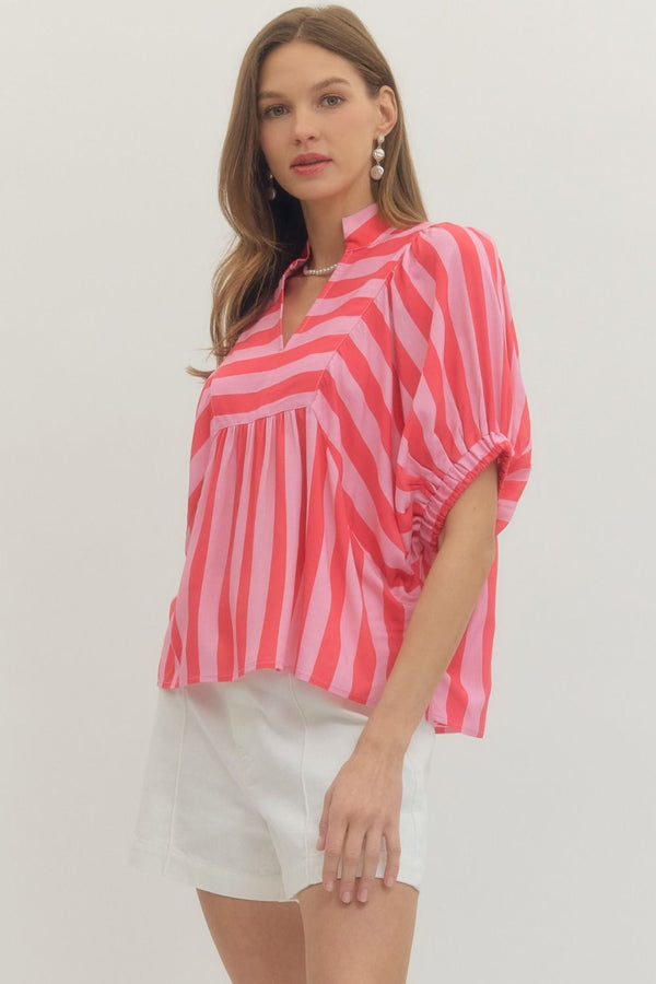RESTOCK COMING | The Sunset Stripe Top