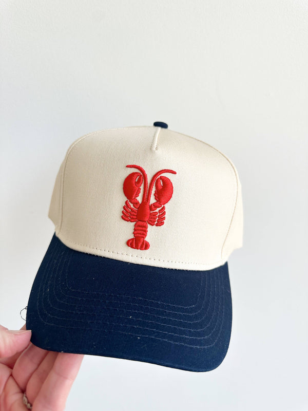 Crawfish / Lobster Vintage Trucker Hat