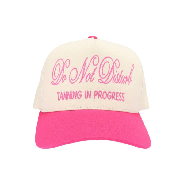 Do Not Disturb Embroidered Trucker Hat