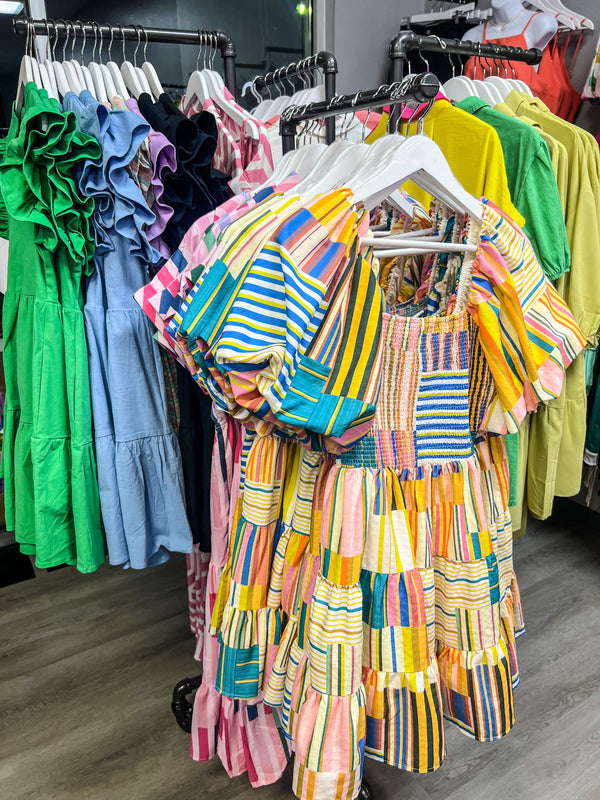 Summer Flair Pattern Dress