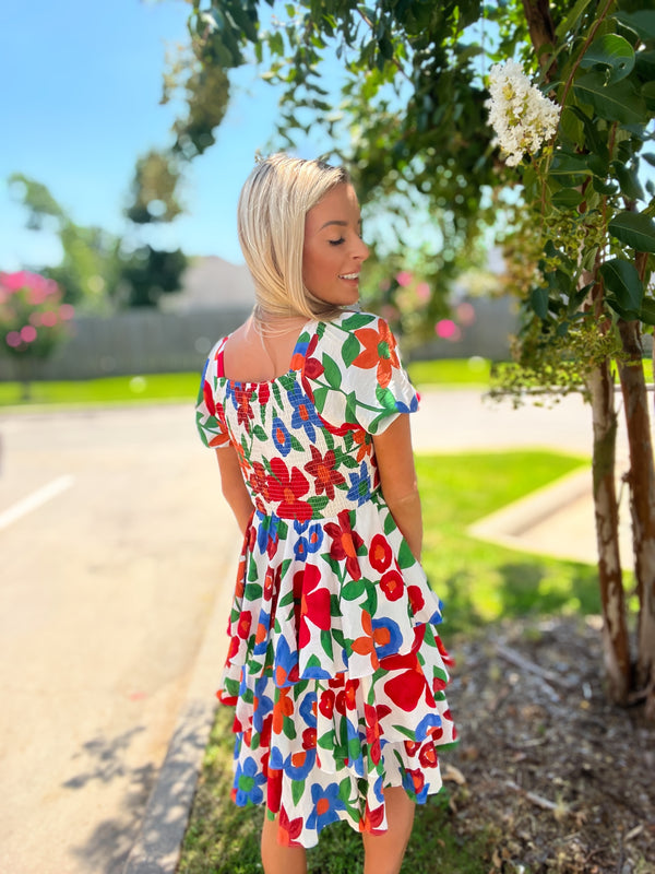 Take Me Through The Flowers Dress - Regular and Plus
