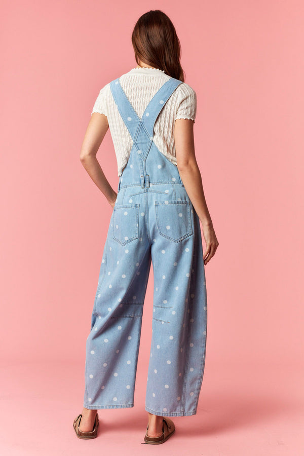 The Playful Polka Dot Overalls