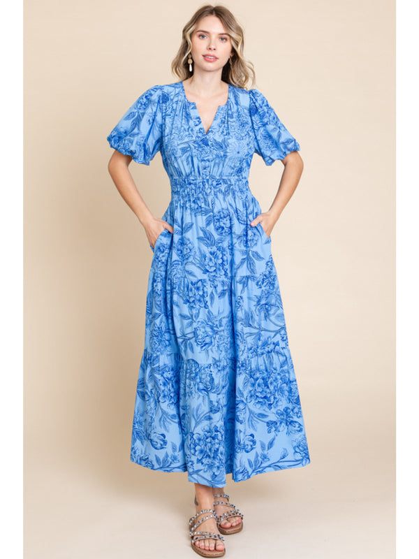 Be Mine Floral Maxi Dress