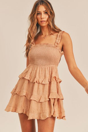 Autumn Dreams Smocked Dress