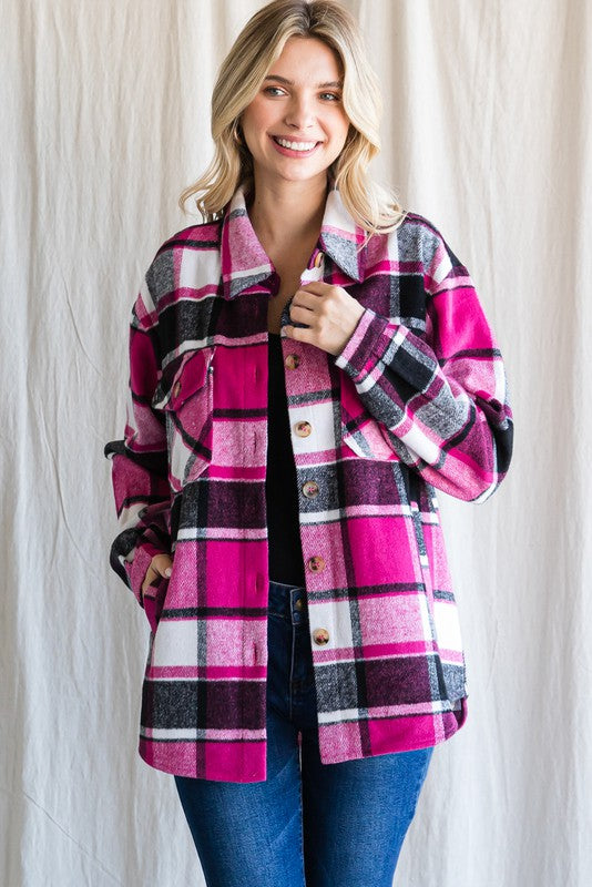 Material Babe Shacket