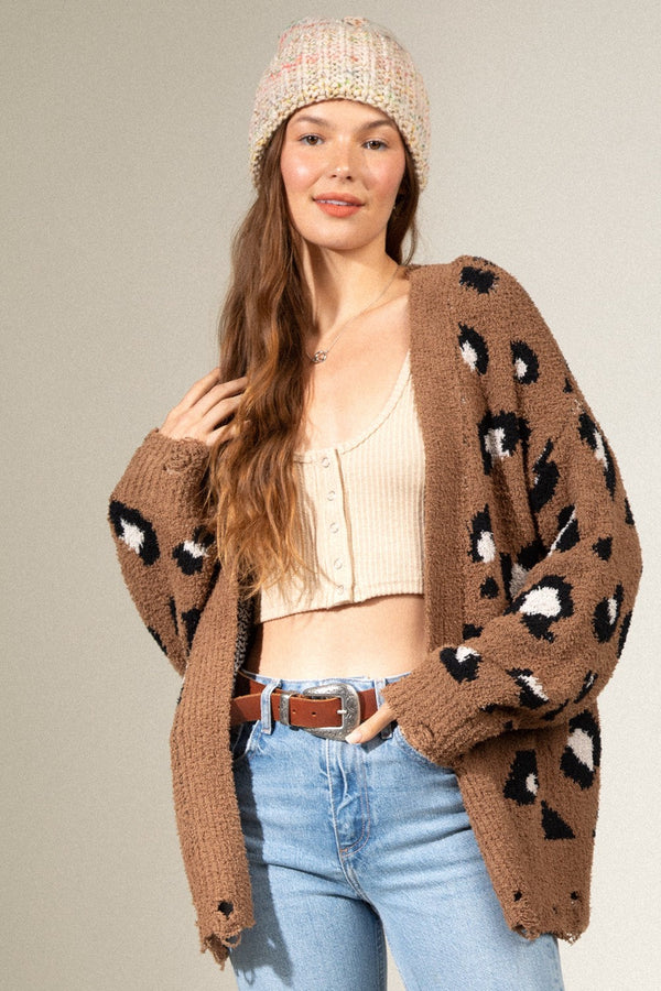 Keep Me Cozy Leopard Cardigan