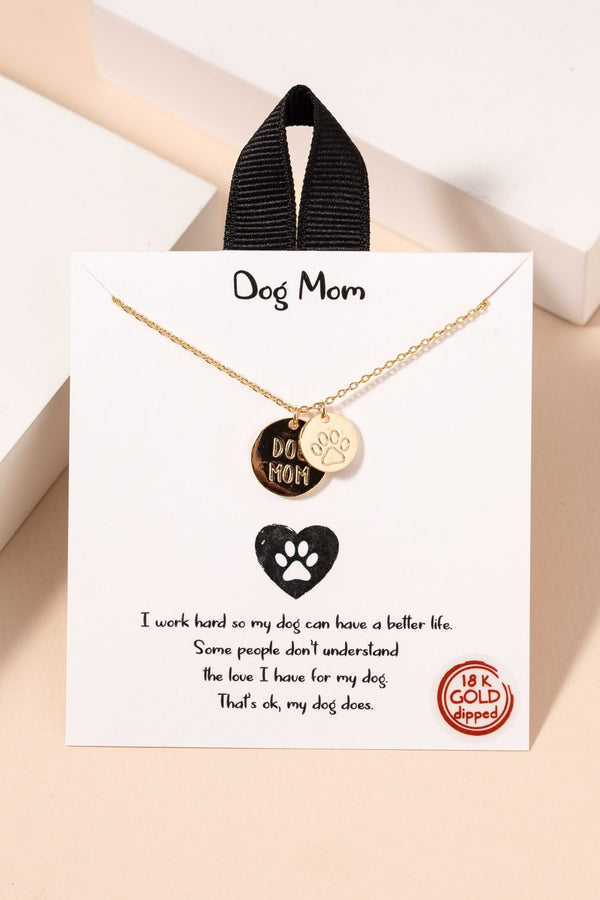 Dog Mom Necklace