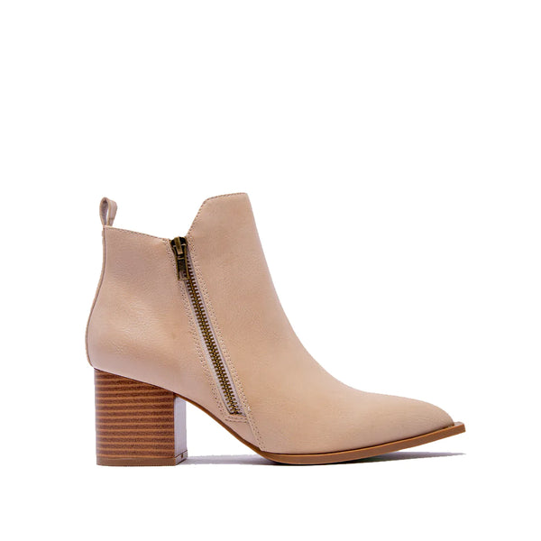 Know You'll Stay Booties - Beige