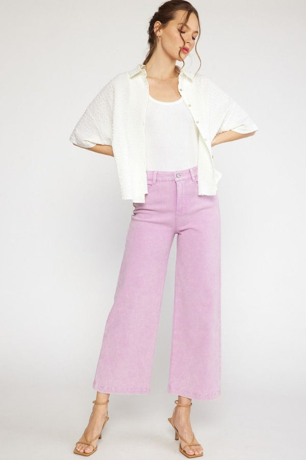 Days Like These Lavender Denim Pants