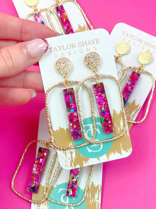 Unicorn Stick Hoops - Taylor Shaye