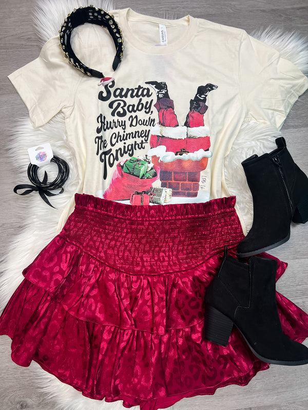 Santa Hurry Down The Chimney Tonight