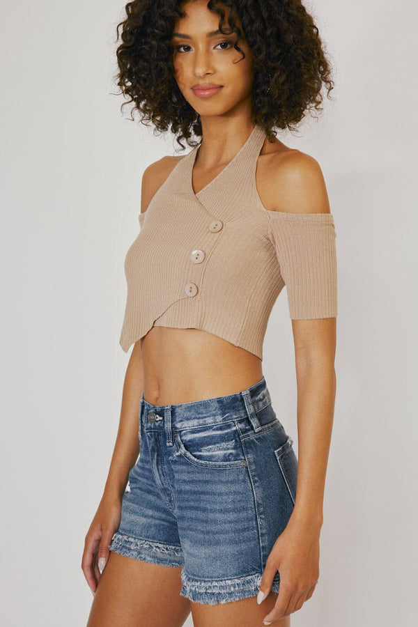 Fray My Way Kancan Denim Shorts