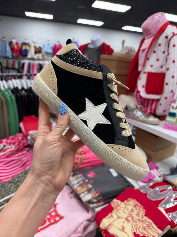 SALE | The Daisy Sneaker  | Black Beige | FINAL SALE