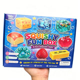 Squishy Fun Box – 8 Piece  Sensory Squishy Toy Set