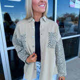 Pushing the Limit Leopard Shacket