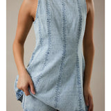 Until Daylight Denim Romper