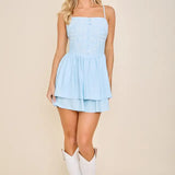 Baby Blue Bliss Romper