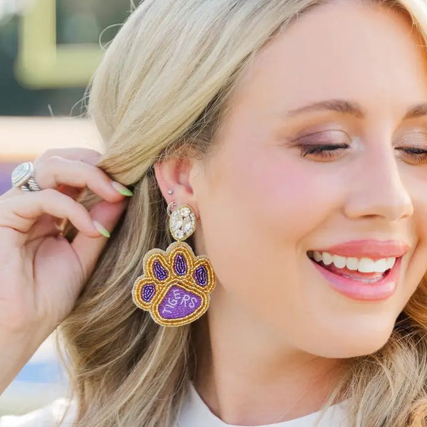 Tiger Paw Earring | Taylor Shaye