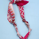 Handcrafted Scarf Interchangeable Charm Necklace |