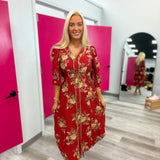 Meet Me There Floral Midi